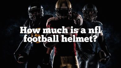 How much is a nfl football helmet?