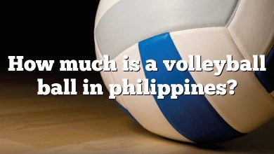 How much is a volleyball ball in philippines?