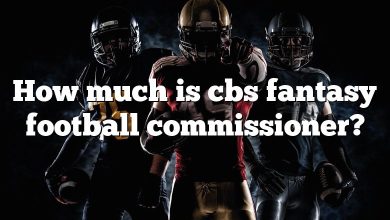 How much is cbs fantasy football commissioner?