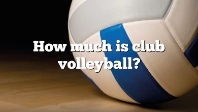 How much is club volleyball?