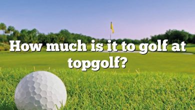 How much is it to golf at topgolf?