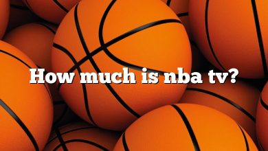 How much is nba tv?