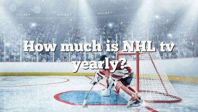 How much is NHL tv yearly?