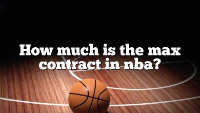 How much is the max contract in nba?