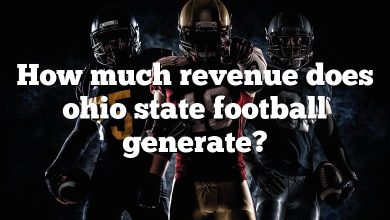 How much revenue does ohio state football generate?