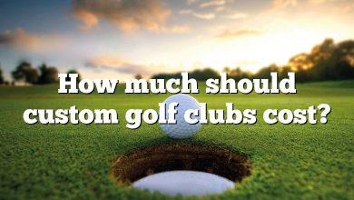 How much should custom golf clubs cost?