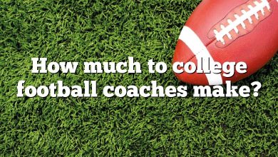 How much to college football coaches make?