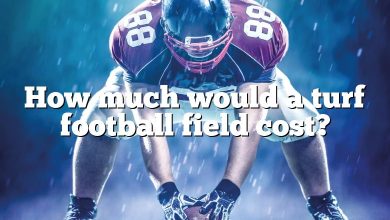 How much would a turf football field cost?