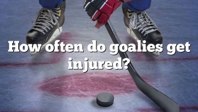 How often do goalies get injured?