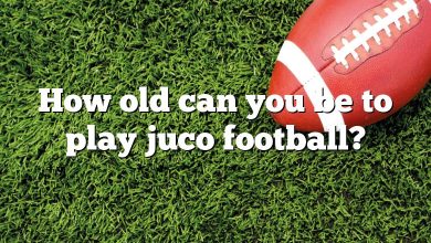 How old can you be to play juco football?