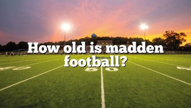 How old is madden football?