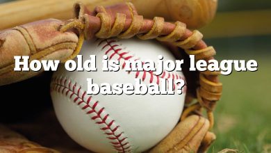 How old is major league baseball?