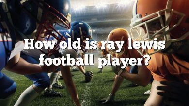 How old is ray lewis football player?