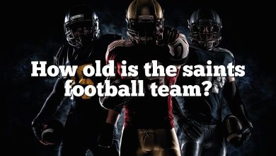 How old is the saints football team?