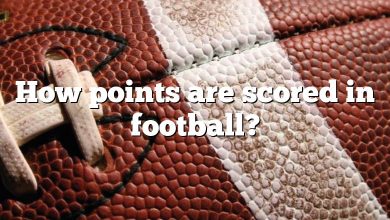 How points are scored in football?