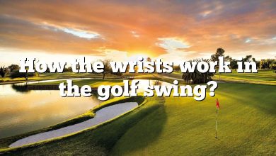 How the wrists work in the golf swing?