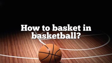 How to basket in basketball?