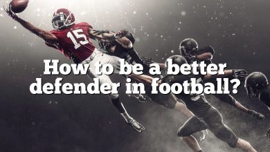 How to be a better defender in football?