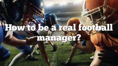 How to be a real football manager?