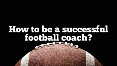 How to be a successful football coach?