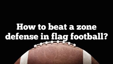 How to beat a zone defense in flag football?