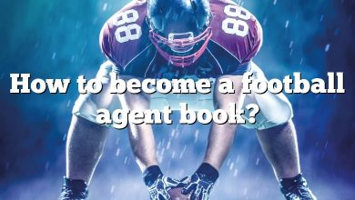 How to become a football agent book?