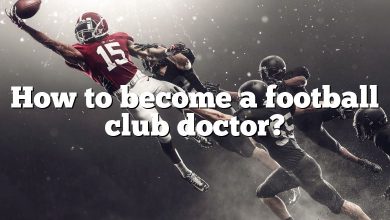 How to become a football club doctor?