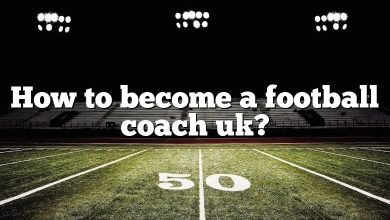 How to become a football coach uk?