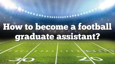 How to become a football graduate assistant?