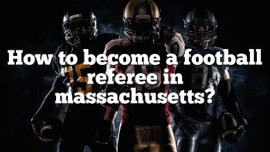 How to become a football referee in massachusetts?