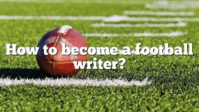 How to become a football writer?