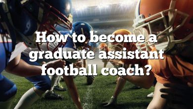 How to become a graduate assistant football coach?