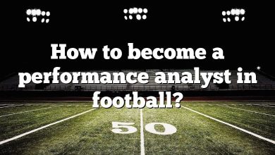How to become a performance analyst in football?