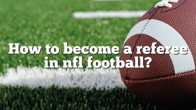 How to become a referee in nfl football?