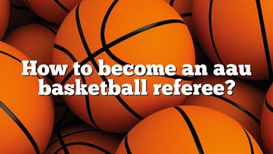 How to become an aau basketball referee?