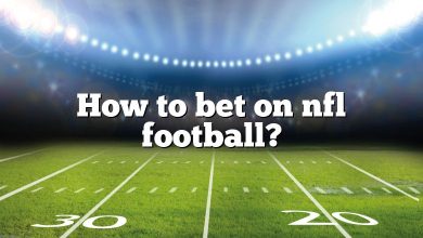 How to bet on nfl football?