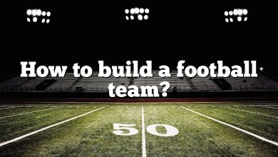 How to build a football team?