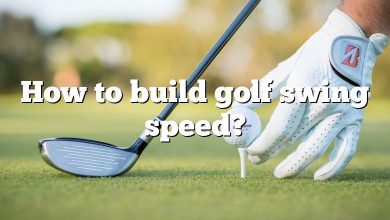 How to build golf swing speed?