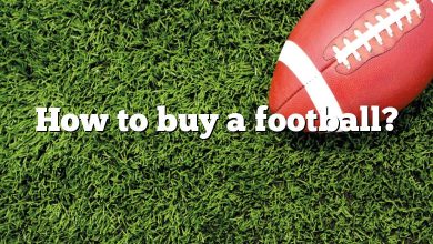 How to buy a football?