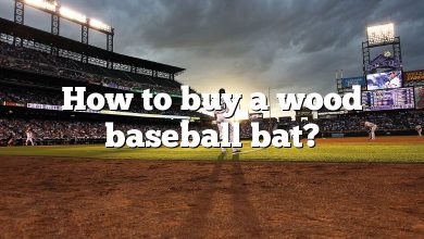 How to buy a wood baseball bat?