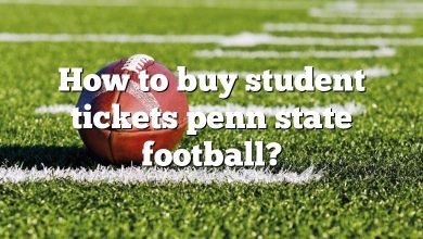 How to buy student tickets penn state football?