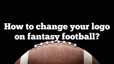 How to change your logo on fantasy football?