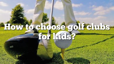 How to choose golf clubs for kids?