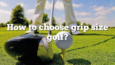 How to choose grip size golf?