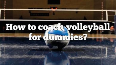 How to coach volleyball for dummies?