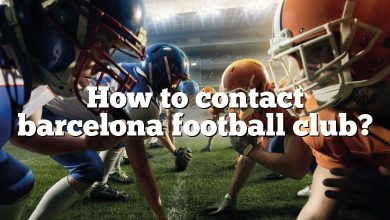 How to contact barcelona football club?