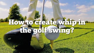 How to create whip in the golf swing?