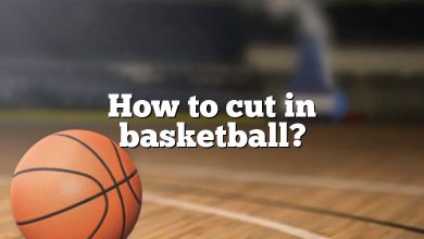 How to cut in basketball?