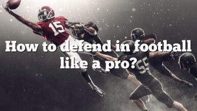 How to defend in football like a pro?