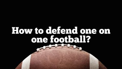 How to defend one on one football?